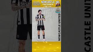 PES 2021 Newcastle facepack pes 2021 Super Games #shorts #pes2021 #facepack #fc24 #pes2021facepack