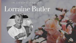 Lorraine Butler - Funeral Service