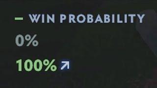 0% chance to win but you still win