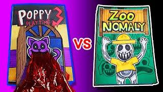 That's not my neighbor vs Poppy Playtime Chapter 3 (Game Book Battle, Horror Game, Paper Play)