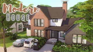 Современный дом│Строительство│Modern House│SpeedBuild│NO CC [The Sims 4]