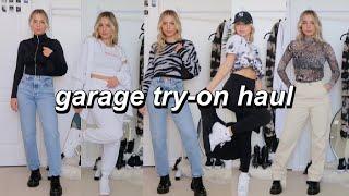 GARAGE CLOTHING try-on haul! | funky prints, comfy sets, sweaters, tops