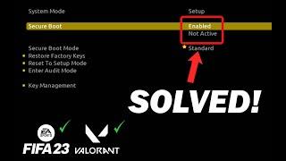 Secure Boot Enabled but NOT Active in BIOS - Easy Fix!