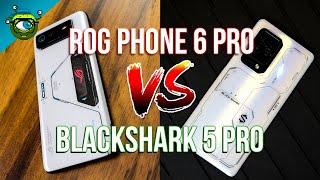 ROG Phone 6 Pro Gaming Test vs Blackshark 5 Pro  | Genshin Impact Apex Legends COD:M Real Racing 3