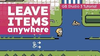 How to leave your bike, then come back! GB Studio 3 tutorial