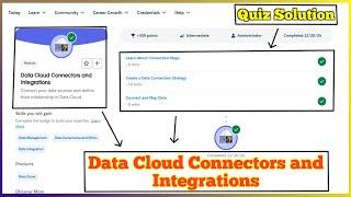 Data Cloud Connectors and Integrations | Salesforce Trailhead | Quiz Solution