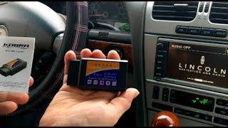 Cheap Wi-Fi OBD2 Scanner full demo (KOBRA Wireless OBD2 Car Code reader)