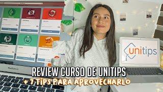 REVIEW COMPLETA del CURSO DE UNITIPS + 7 TIPS para APROVECHARLO | EXAMEN de ADMISIÓN: UNAM, IPN, UAM