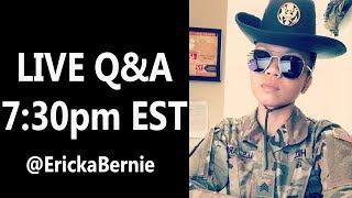 LIVE | With Army Drill Sergeant Ericka Bernie! (For real this time)