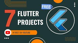  7 Beginner Flutter Firebase REAL Projects - Full Course 2024