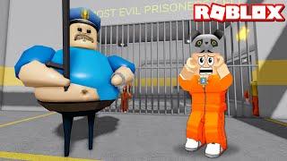 Kötü Adamın Hapishanesinden Kaçıyorum!! - Panda ile Roblox BARRY'S PRISON RUN