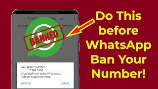 How to secure whtsapp account from ban | Do it before your account ban | Zubi tech hub