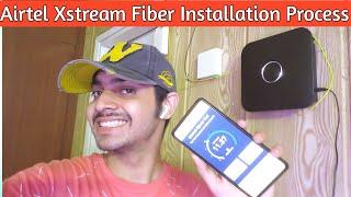 airtel xstream fiber installation | airtel xstream fiber plans | earn money from wifi | speed test