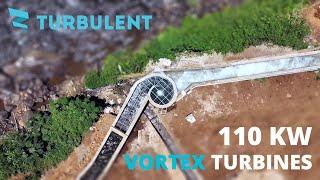 110 kW Turbulent Micro-Hydropower Vortex Turbines in Kenya!