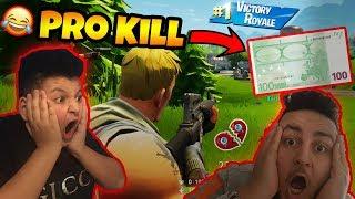 PRO KILL 100€ !!! (und ich pranke ihn..) | Fortnite | Can Wick