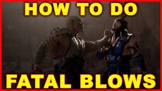 Mortal Kombat 11: How to Do Fatal Blows