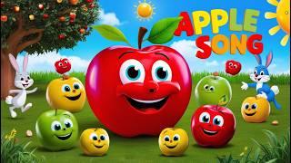 APPLE SONG FOR KIDS || APPLE SONG FOR BABY || APPLE SONG FOR PRESCHOOL || APPLE SONG FOR NURSERY ||