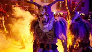 KRAMPUS NIGHT SHOW - Pozza di Fassa | Cinematic 4K