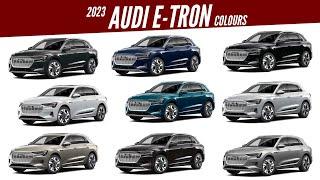 2023 Audi e-tron - All Color Options - Images | AUTOBICS