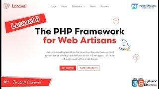 Tutorial Laravel 9 Indonesia #1. Install Laravel