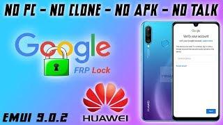 FRP ALL HUAWEI ANDROID 9 0 1 BYPASS GOOGLE ACCOUNT 100%