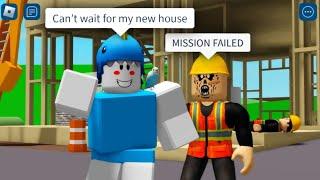 HOUSE REBUILD- ROBLOX Brookhaven RP FUNNY MOMENTS