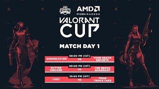 AMD Valorant Cup | Match day 1 | The Esports Club