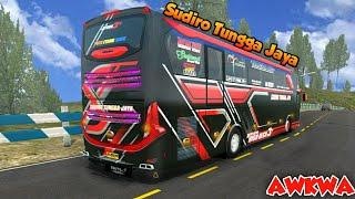 MOD BUSSID TERBARU JB3+ VOYAGER FARID• SHARE LIVERY STJ AWKWA