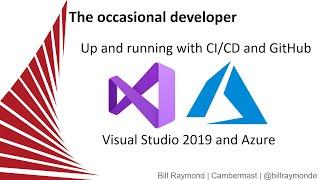 Up and Running with Azure DevOps (CI-CD) using Visual Studio and GitHub