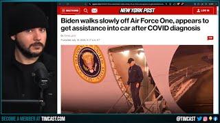 Biden Campaign IS OVER, Can BARELY Walk, Says HE MAY RESIGN After COVID Diagnosis | TimcastNews