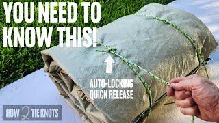 This BUNDLE KNOT is amazing // Auto-Locking & Quick Release