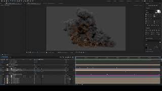 Stardust test (After Effects Plugin) - render VDB file