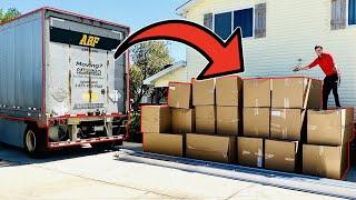 I Got HUGE BOAT Delivered to my Door in Boxes! What is it???!