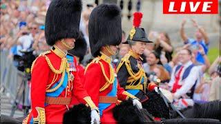 LIVE: Prince William Leads The Trooping the Colour  2024