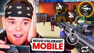 LANÇOU! JOGUEI O NOVO "VALORANT" MOBILE, ESTÁ PERFEITO