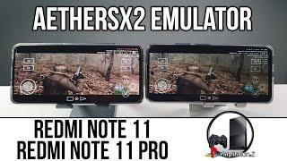 Redmi Note 11 vs Note 11 Pro AetherSX2 PS2 Games Dimensity 920 vs 810 Resident Evil 4 Best Settings