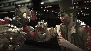 Injustice 2 : Deadshot Vs Joker - All Intro/Outros, Clash Dialogues, Super Moves