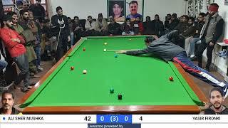 Ali Mushka Vs Yasir Fironki - 7 Star Snooker Club