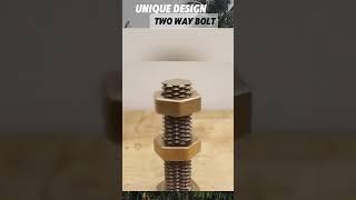 unique design, two way bolt #uniquefacts #uniqueinfo #shorts  #amazing