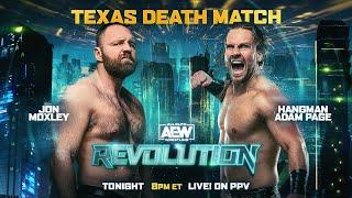 Jon Moxley v Hangman Adam Page | AEW Revolution, LIVE Tonight on PPV