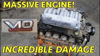 8 LITERS OF DESTRUCTION! Dodge Ram V10 Engine Teardown. Broken In Ways I Have Never Seen!