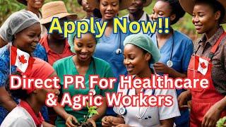 Healthcare And Agriculture Workers Urgently WANTED In Canada - Move With Your Family In 90 Days