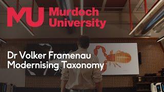 Dr Volker Framenau: Modernising Taxonomy Using Fauna Portal Australia