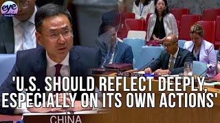 China's envoy hits back at US as Washington tries to shift blame for DPRK weapons issue to Beijing