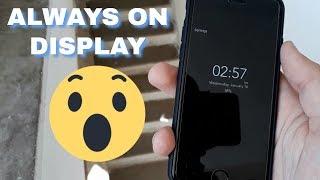 How to Enable Always On Display on iPhone !