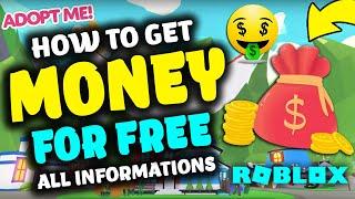  HOW TO GET MONEY IN ADOPT ME ROBLOX FOR FREE ON ROBLOX 