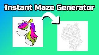 Instant Maze Generator Review | How To Make Puzzle Books to Sell on Amazon KDP