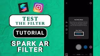 How to test Spark AR Filter on a device or Instagram Device or Facebook Device | Spark AR Tutorial