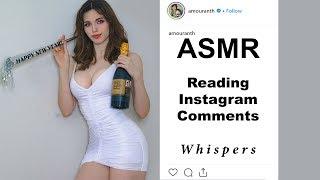 [ASMR] Intimate Whispering - Reading Instagram Comments
