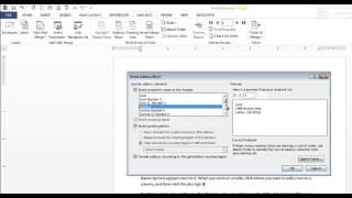 Mail Merge - Create a Form Letter - Word 2013